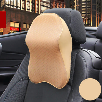 Car Seat Headrest Neck Rest Cushion - Ergonomic Car Neck Pillow Durable 100% Pure Memory Foam Carseat Neck Support - Comfy Car Seat Back Pillows for Neck/Back Pain Relief