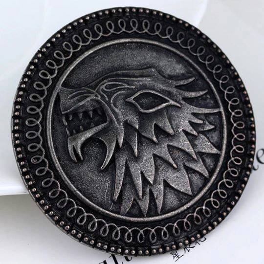 Game Of Throne Dragon Badge Brooch