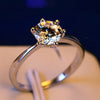 1Carat Silver Diamond Ring