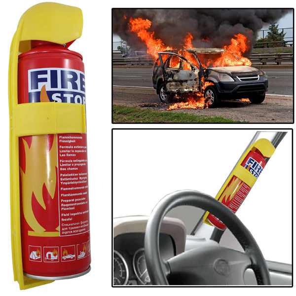 Portable Car Fire Extinguisher Foam Spray - 500ml